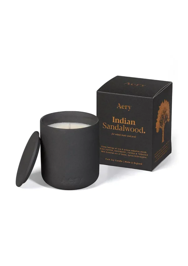 Aery Indian Sandalwood Jar Candle